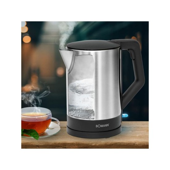 Електрическа кана Bomann WKS 3002 CB, 1.5 литра, 2200W